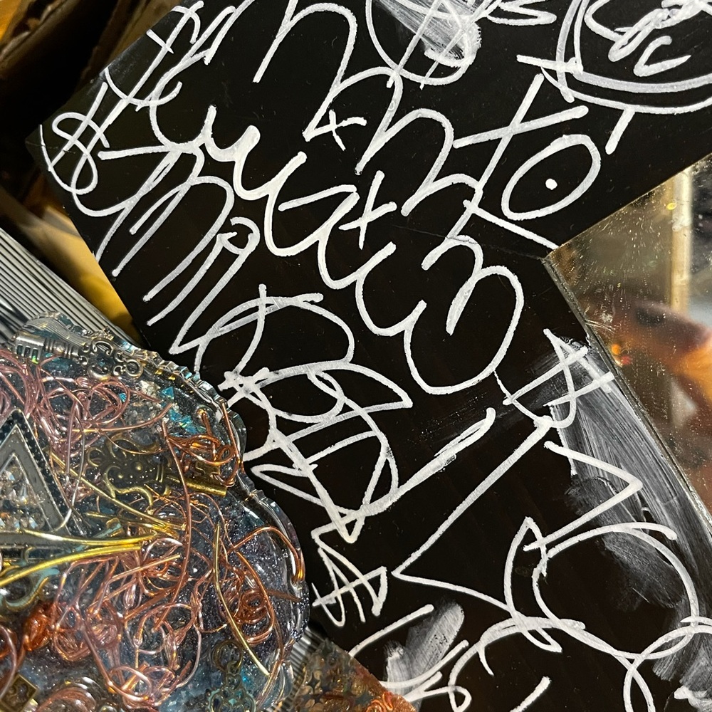 Graffiti mirror made by me